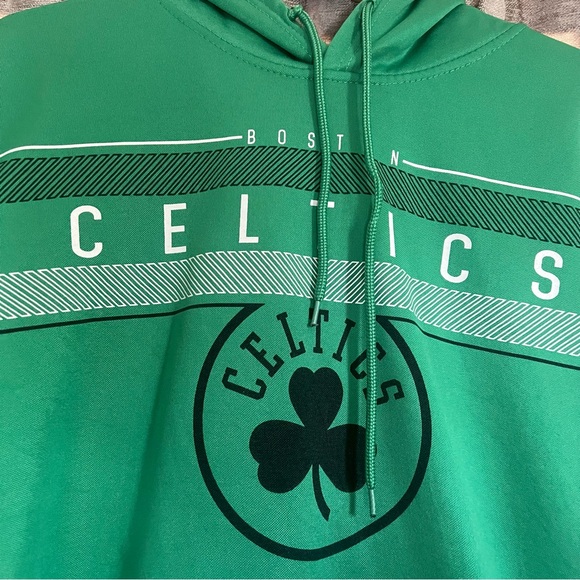 NBA Ultra Game Green Boston Celtics Hoodie Size Medium - Picture 7 of 13